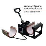 Prensa Térmica Sublimação 2X1 Caneca e Long Drink IWPTS2X1CL - 3