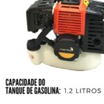 Roçadeira Gasolina 5 Em 1 63cc Com Enxada Rotativa IWRGER2T5X163 - 4