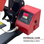 Prensa Térmica Sublimação 2x1 Boné e Caneta IWPTS2X1BC - 5