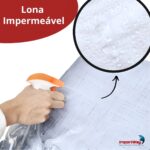Lona Plástica De Polietileno 70g/m² 4x4 Transparente IWLP44TR - 3