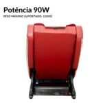 Poltrona 3D Com 5 Tipos De Massagem Vinho IWPM3DVN - 4