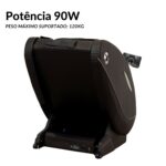 Poltrona 3D Com 5 Tipos De Massagem Preta IWPM3DPT - 4