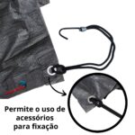 Lona Plástica De Polietileno 170gsm 300 Micras 3x3 Metros Cinza IWLP30033CZ - 5