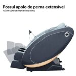 Poltrona 3D Com 5 Tipos De Massagem Cinza IWPM3DCZ - 6
