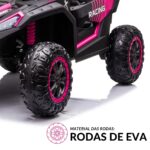 Mini Quadricilo Elétrico 24V 2 Assentos Rosa BW298RS - 10