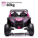 Mini Quadricilo Elétrico 24V 2 Assentos Rosa BW298RS - 3