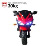 Mini Moto Elétrica 12V Vermelho BW300VM - 3