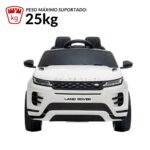 Mini Carro Elétrico Licenciado Land Rover Evoque 12V Branco BW304BR - 3