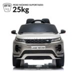 Mini Carro Elétrico Licenciado Land Rover Evoque 12V Prata BW304PR - 3