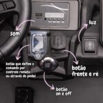 Mini UTV Elétrico Licenciado Can Am Maverick 24V Verde BW238VD - 4