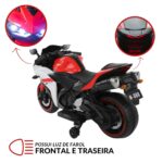 Mini Moto Elétrica 12V Vermelho BW300VM - 5