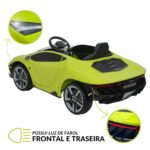 Mini Carro Elétrico Licenciado Lamborghini Centenario 12V Verde BW305VD - 5