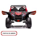 Mini Quadricilo Elétrico 24V 2 Assentos Vermelho BW298VM - 6