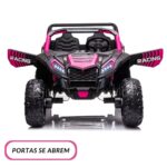 Mini Quadricilo Elétrico 24V 2 Assentos Rosa BW298RS - 6