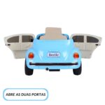 Mini Carro Elétrico Volkswagen Beetle Dune 6V Azul BW299AZ - 6