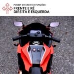 Mini Moto Elétrica Infantil 12V Vermelha BW301VM - 6