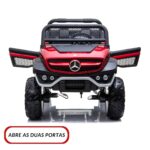 UTV Quadriciclo Elétrico Mercedes Benz Unimog 24V Vermelho BW295VM - 6