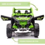 Mini UTV Elétrico Licenciado Can Am Maverick 24V Verde BW238VD - 7