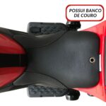 Mini Moto Elétrica 12V Vermelho BW300VM - 7