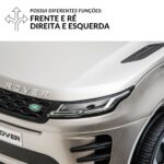 Mini Carro Elétrico Licenciado Land Rover Evoque 12V Prata BW304PR - 7