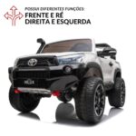 Mini Caminhonete Toyota Hilux 2 Assentos 24V Branco BW294BR - 7