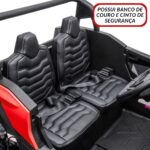 Mini Quadricilo Elétrico 24V 2 Assentos Vermelho BW298VM - 8