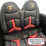 Mini Carro Elétrico Licenciado Lamborghini SVJ 12V Vermelho BW303VM - 8