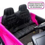 Mini Carro Elétrico Licenciado Land Rover Evoque 12V Rosa BW304RS - 8