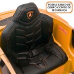 Mini Carro Elétrico Licenciado Lamborghini Centenario 12V Laranja BW305LR - 8