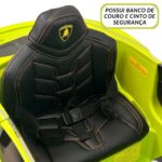 Mini Carro Elétrico Licenciado Lamborghini Centenario 12V Verde BW305VD - 8