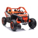 Mini UTV Elétrico Licenciado Can Am Maverick 24V Laranja BW238LR - 9