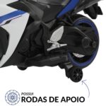 Mini Moto Elétrica 12V Azul BW300AZ - 9