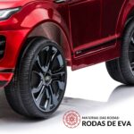 Mini Carro Elétrico Licenciado Land Rover Evoque 12V Vermelho BW304VM - 9