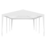 Gazebo Montável 3X6 Metros Branco IWGZMSP36BR - 4