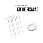 Gazebo Montável 3X6 Metros Branco IWGZMSP36BR - 7