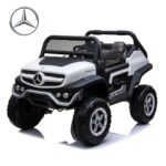 UTV Quadriciclo Elétrico Mercedes Benz Unimog 24V Branco BW295BR - 1