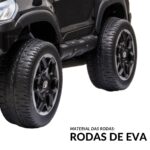 Mini Caminhonete Toyota Hilux 2 Assentos 24V Preto BW294PT - 10