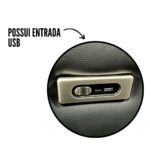 Poltrona De Amamentação Com Balanço USB Reclinável Preta - IWPRMAUPT - 3