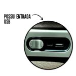 Poltrona De Amamentação Com Balanço USB Reclinável Caramelo - IWPRMAUCM - 3
