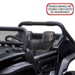 UTV Quadriciclo Elétrico Mercedes Benz Unimog 24V Preto BW295PT - 8