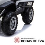 UTV Quadriciclo Elétrico Mercedes Benz Unimog 24V Branco BW295BR - 9