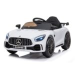 Mini Carro Elétrico 12V Mercedes Benz AMG GT R Licenciado Branco BW314BR - 1