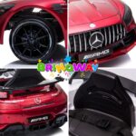 Mini Carro Elétrico 12V Mercedes Benz AMG GT R Licenciado Vermelho BW315VM - 10