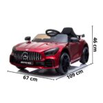Mini Carro Elétrico 12V Mercedes Benz AMG GT R Licenciado Vermelho BW315VM - 2