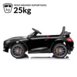Mini Carro Elétrico 12V Mercedes Benz AMG GT R Licenciado Preto BW315PT - 4