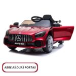 Mini Carro Elétrico 12V Mercedes Benz AMG GT R Licenciado Vermelho BW315VM - 8