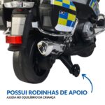 Mini Moto Elétrica 12V BMW R 1200RT Licenciado Preto BW316PR - 8