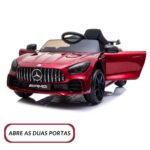 Mini Carro Elétrico 12V Mercedes Benz AMG GT R Licenciado Vermelho BW315VM - 8
