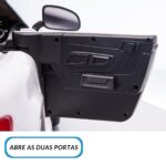 Mini Carro Elétrico 12V Mercedes Benz AMG GT R Licenciado Branco BW315BR - 8