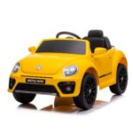 Mini Carro Elétrico Volkswagen Beetle Dune 6V Amarelo BW274AM - 1